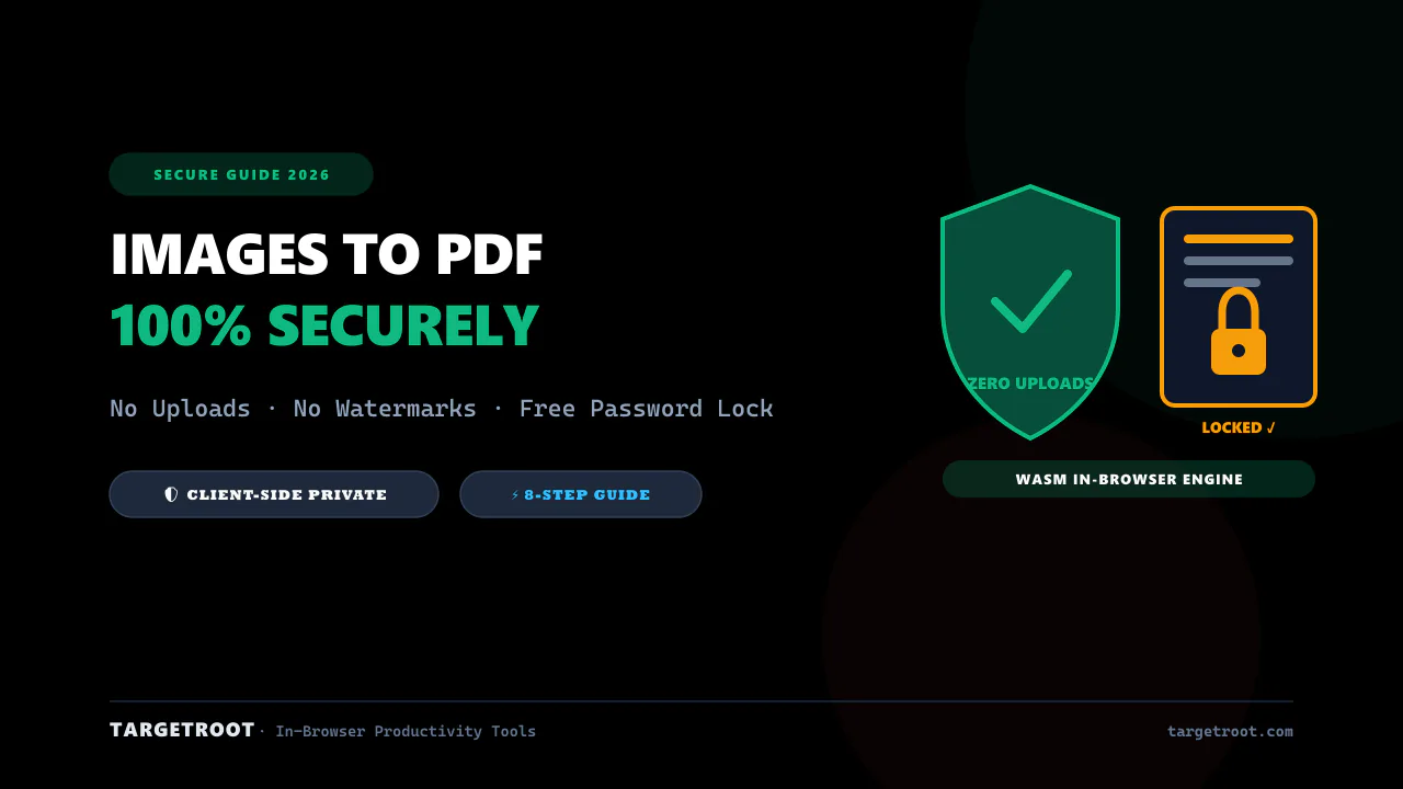 How to Convert Images to PDF Securely in 2026: The Complete Guide — document blog post thumbnail